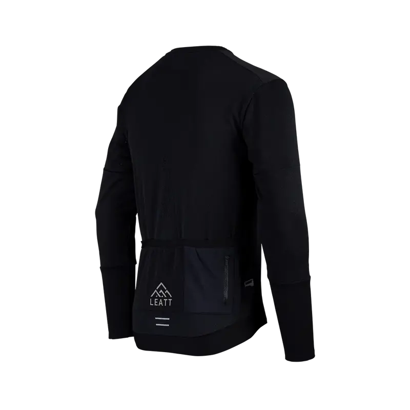Leatt Trail 4.0 Long Sleeve Mtb Jersey - Black - 2024 5
