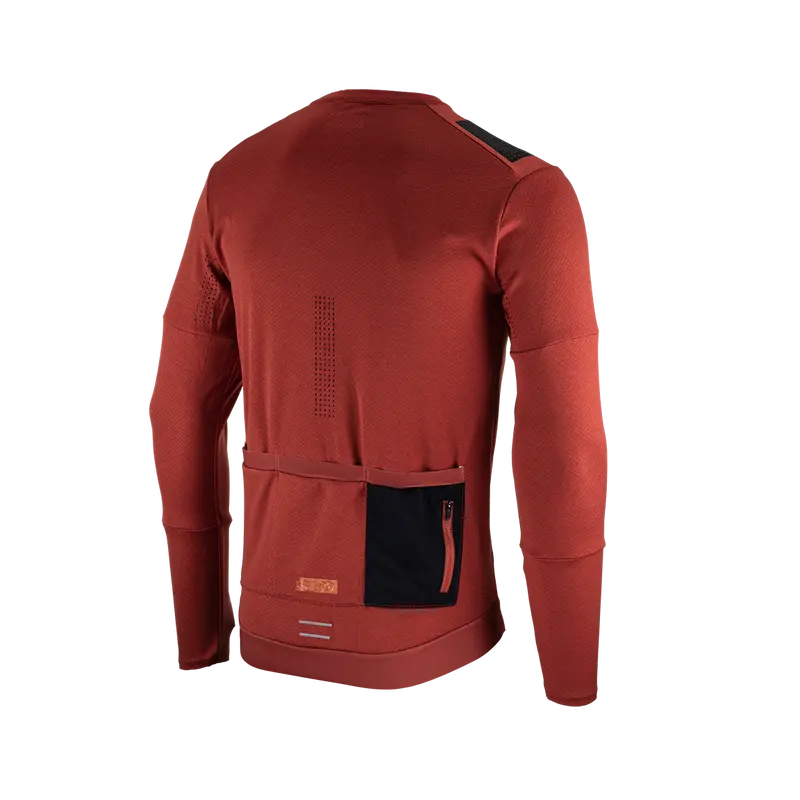 Leatt Trail 4.0 Long Sleeve Mtb Jersey - Lava - 2023 2
