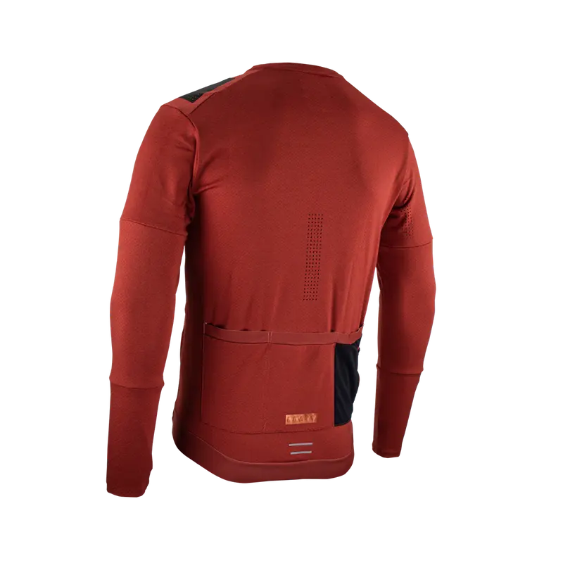 Leatt Trail 4.0 Long Sleeve Mtb Jersey - Lava - 2023 4