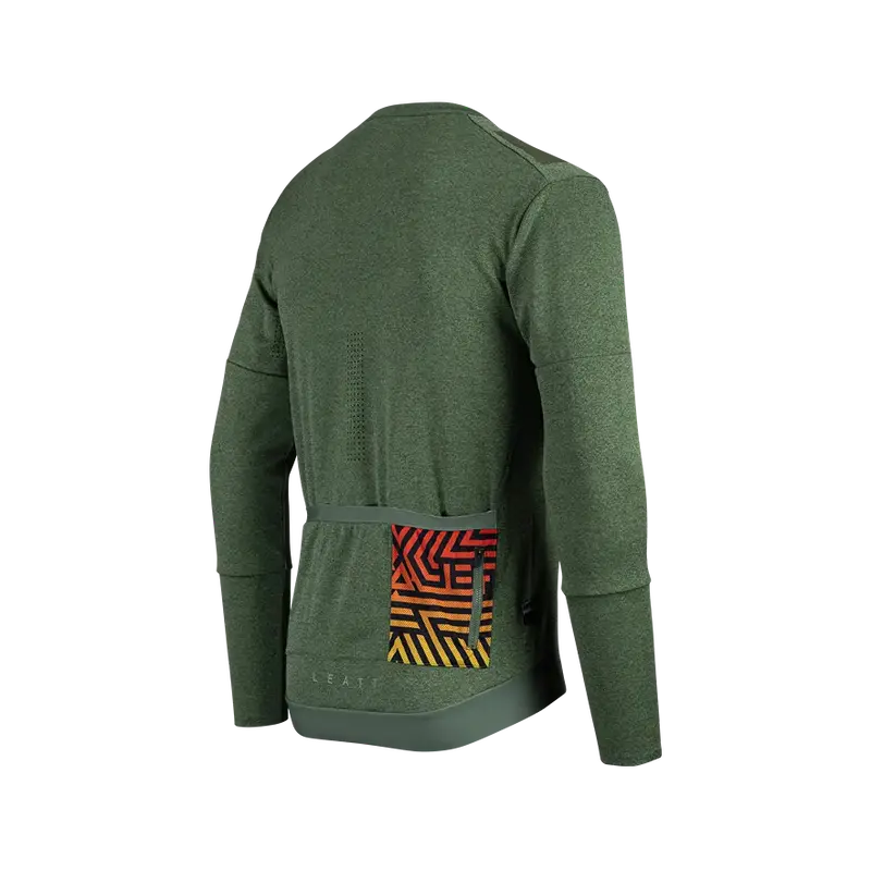 Leatt Trail 4.0 Long Sleeve Mtb Jersey - Spinach - 2024 2
