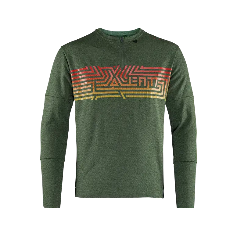 Leatt Trail 4.0 Long Sleeve Mtb Jersey - Spinach - 2024 5