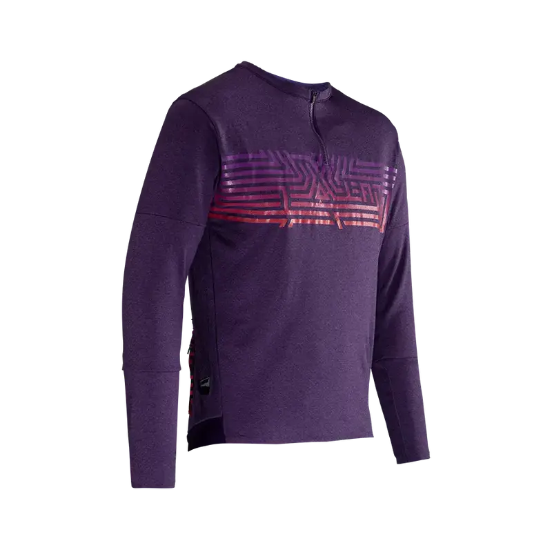 Leatt Trail 4.0 Long Sleeve Mtb Jersey - Velvet - 2024 1