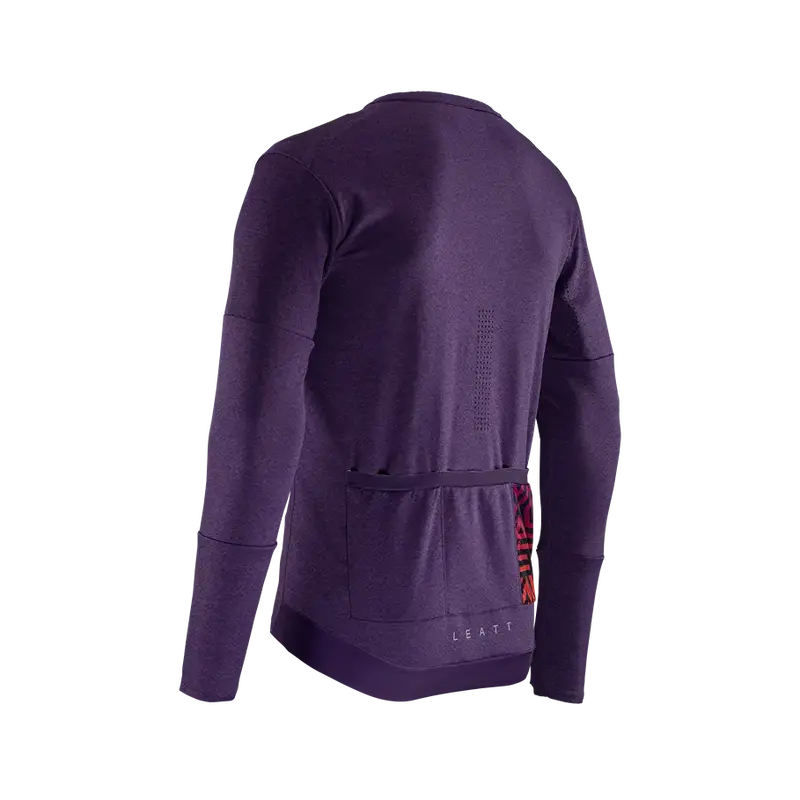 Leatt Trail 4.0 Long Sleeve Mtb Jersey - Velvet - 2024 5