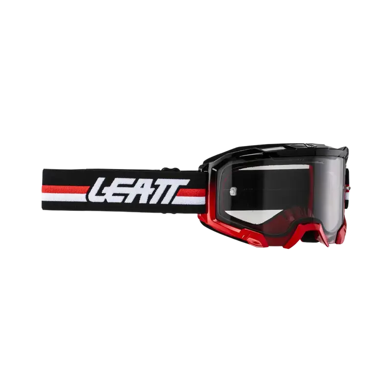 Leatt Velocity 4.5 Mtb Goggle - Red-Light Gray - 2024 1