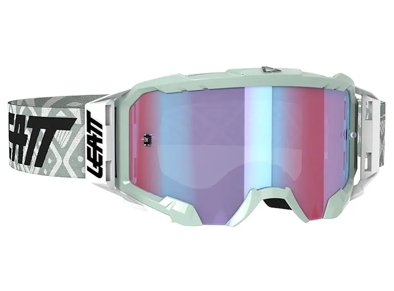 Leatt Velocity 5.5 Iriz Mtb Goggle - White-Blue - 2020 1