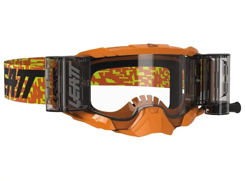 Leatt Velocity 5.5 Roll-Off Goggle - Neon Orange - 2020 1