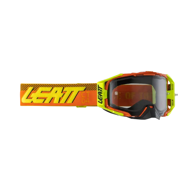 Leatt Velocity 6.5 Mtb Goggle - Citrus-Light Gray - 2024 1