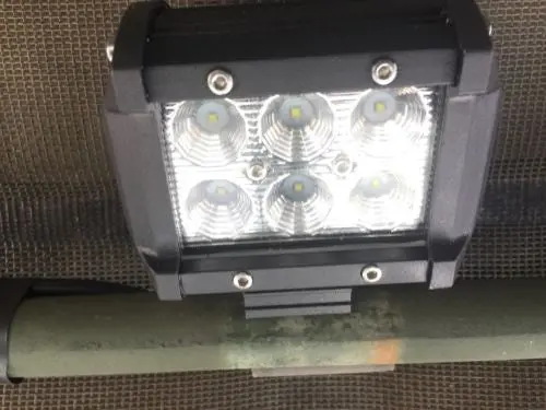 Led Blazer Interior 4” Cab Light Sq 24V For M998 / Humvee / Hmmwv / M1038 2