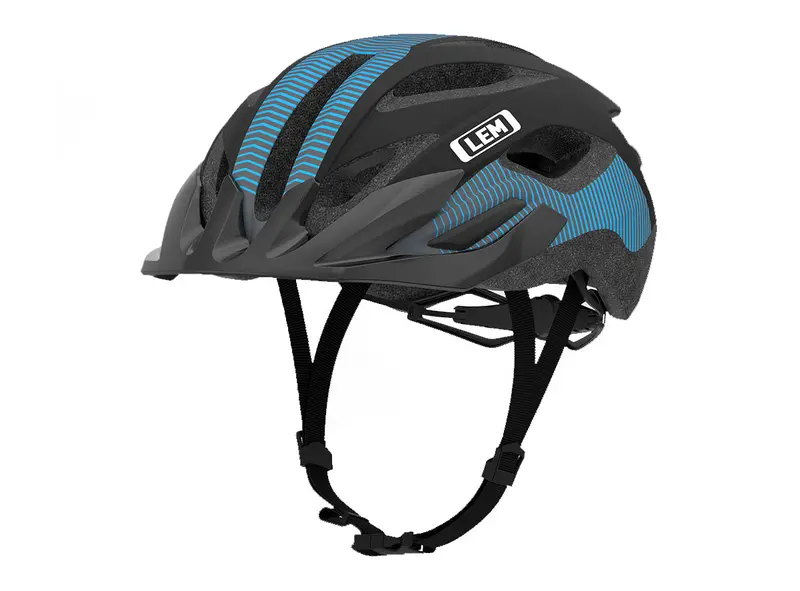 Lem Boulevard Commuter Bike Helmet - Blue-Black - 2021 1