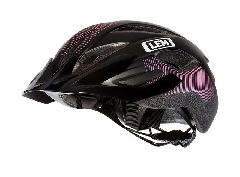 Lem Boulevard Commuter Bike Helmet - Purple-Black 1