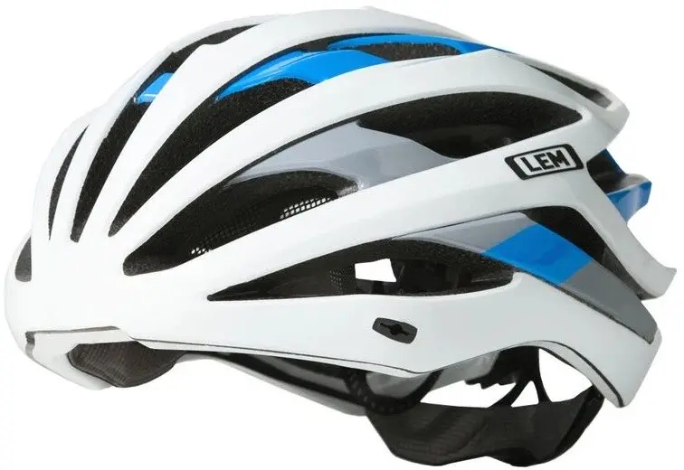 Lem Gavia Road Bike Helmet - Blue-White 2