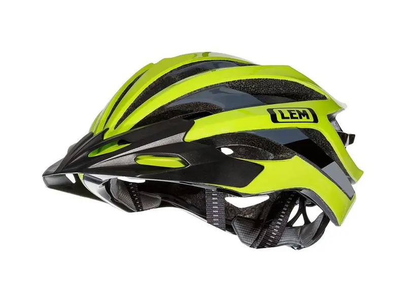 Lem Gavia Road Bike Helmet - Flo Green 1