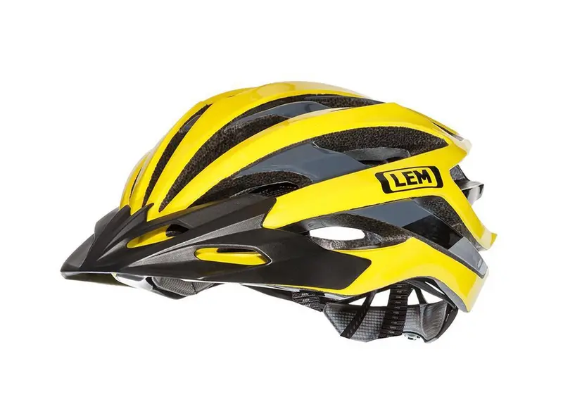Lem Gavia Road Bike Helmet - Yellow 1