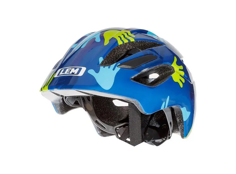 Lem Lil' Champ Toddlers Bike Helmet - Blue Hands 1