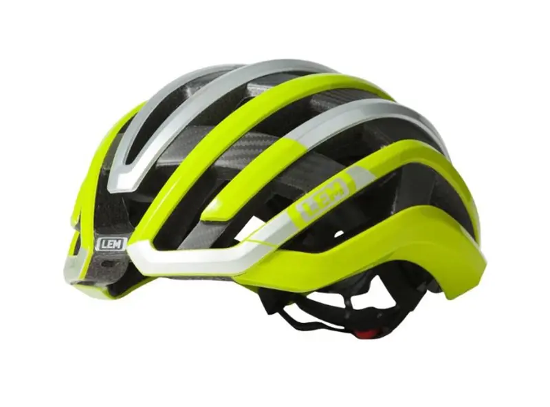 Lem Motivair Road Bike Helmet - Flo Yellow 1