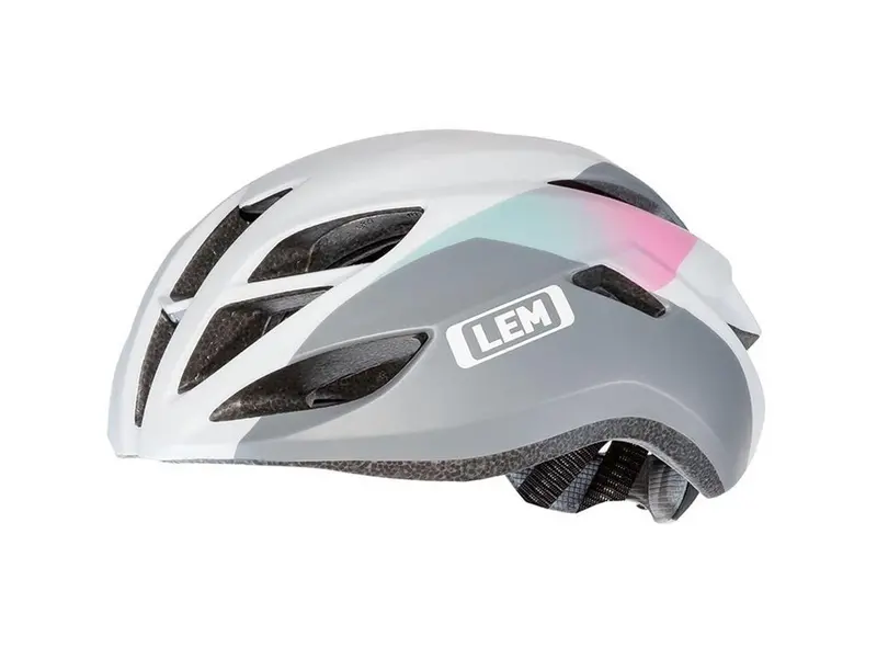 Lem Volata Road Bike Helmet - Pink-White 1