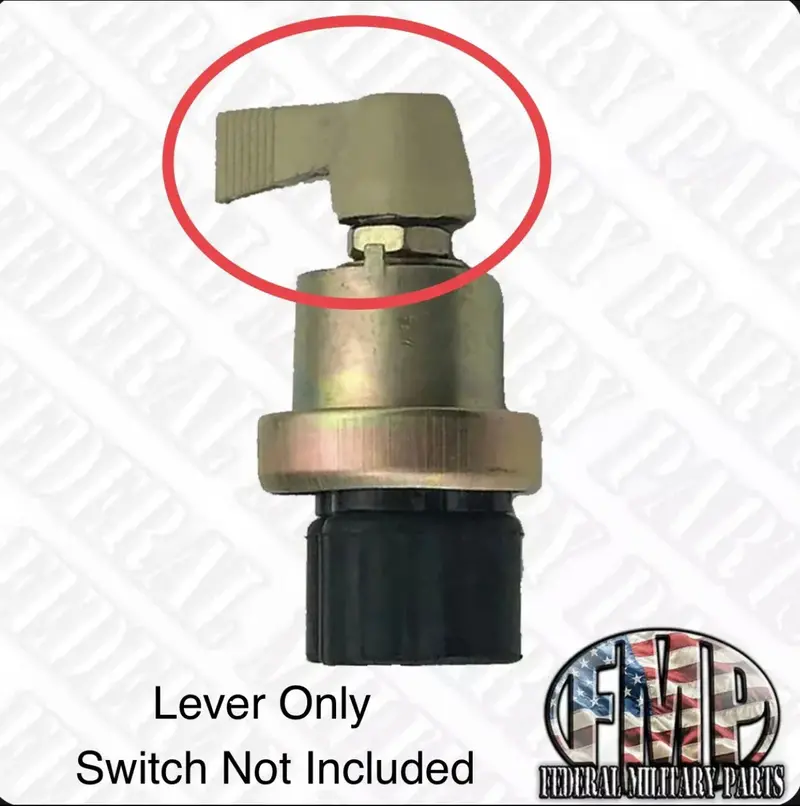 Lever For Military Ignition Starter Switch  Wheeled Vehicles M37 M998 M35 M813 M35a2 1