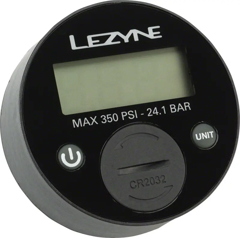 Lezyne 350 Psi Digital Gauge - 2.5" 1
