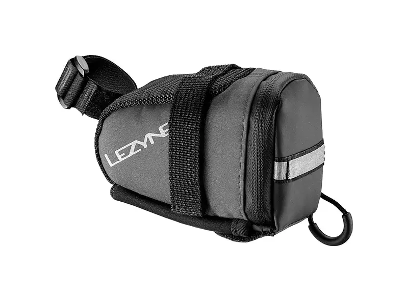 Lezyne Caddy Saddle Bag - Black-Gray 1
