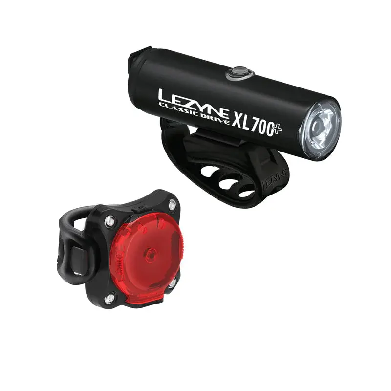 Lezyne Classic Drive Xl 700+ / Zecto Drive 200+ Light Set 1