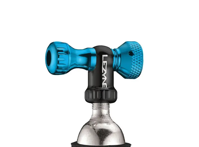 Lezyne Control Drive Co2 Inflator Head - Blue 1