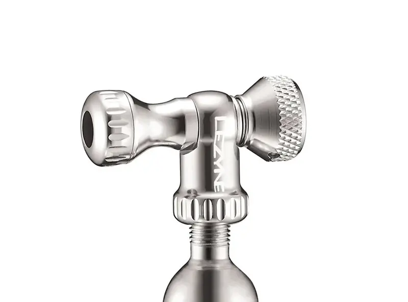 Lezyne Control Drive Co2 Inflator Head - Silver 1