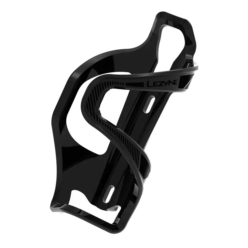Lezyne Flow Sl Enhanced Water Bottle Cage - Left Side - Black 1