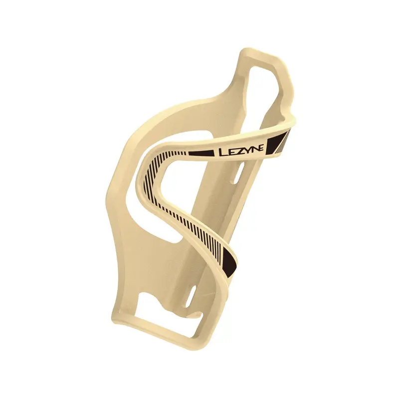 Lezyne Flow Sl Enhanced Water Bottle Cage - Left Side - Matt Tan 1