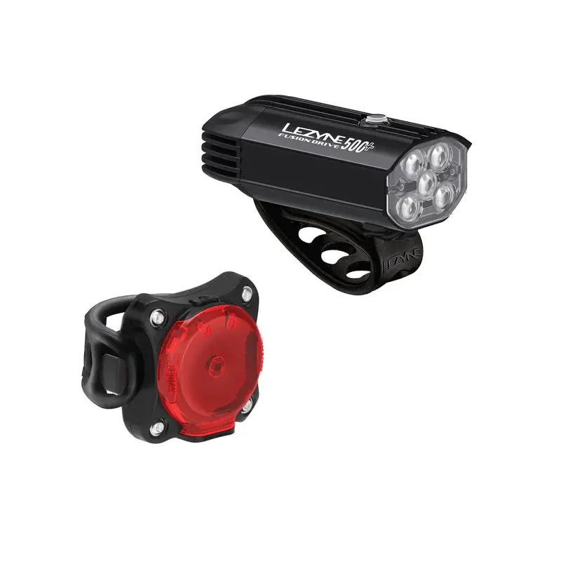Lezyne Fusion Drive 500+ / Zecto Drive 200+ Light Set 1