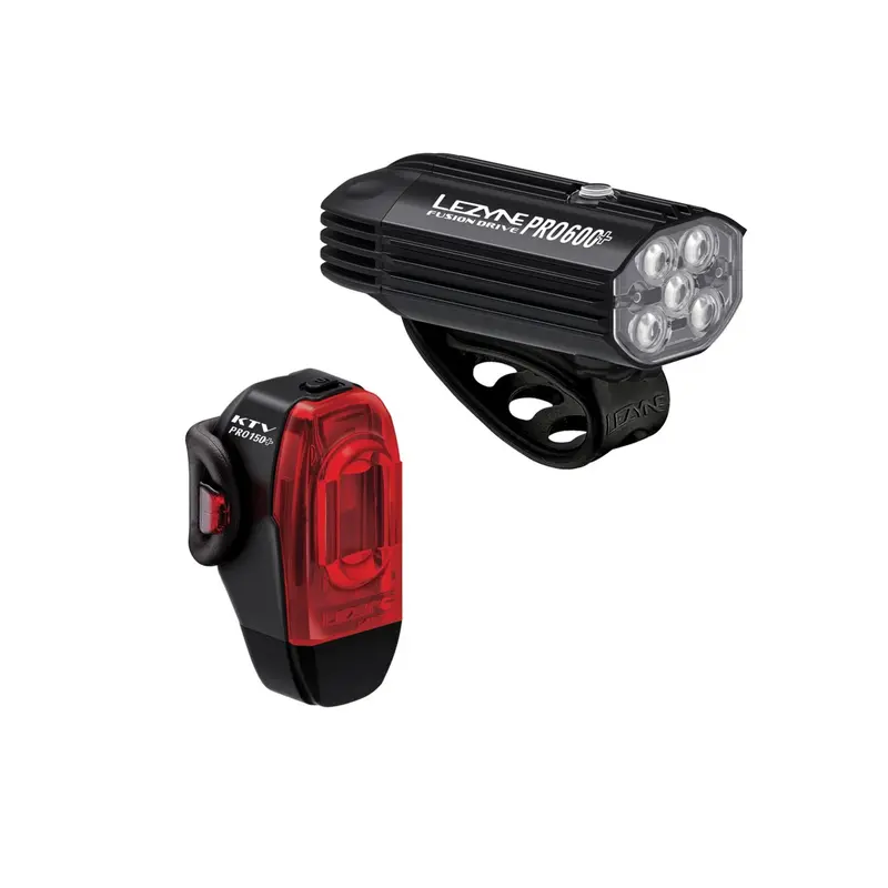 Lezyne Fusion Drive Pro 600+ / Ktv Drive Pro+ Light Set 1