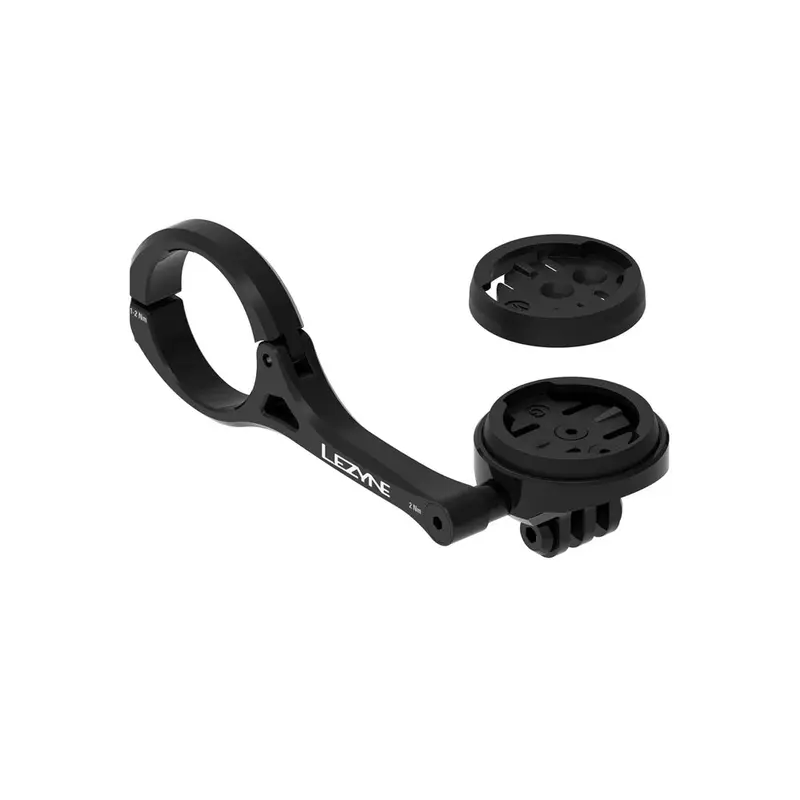 Lezyne Garmin/Wahoo Gps Forward Mount - With Gopro 1