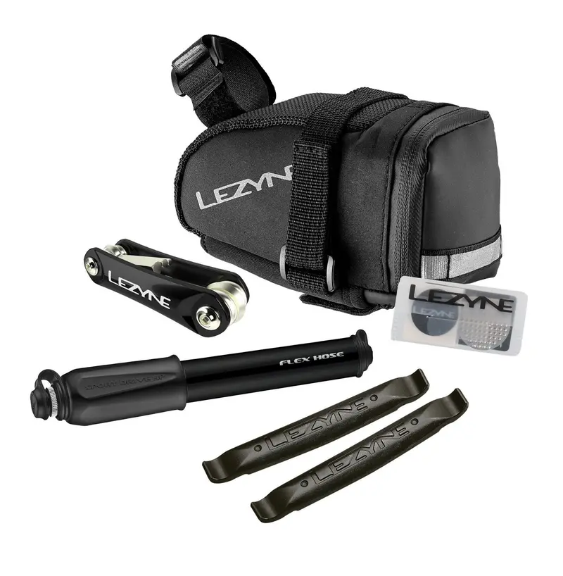 Lezyne M-Caddy Saddle Bag Tubeless Kit - Black 1