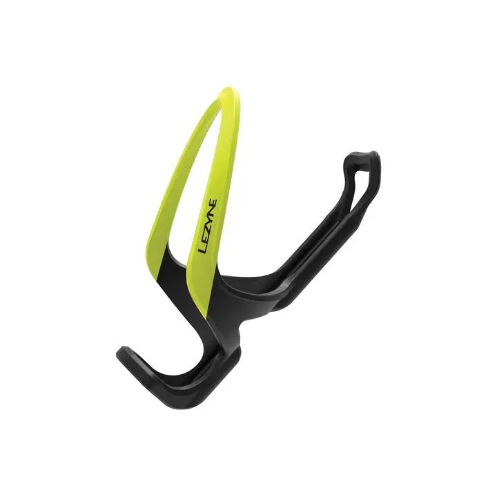 Lezyne Matrix Team Water Bottle Cage - Black-Green 1