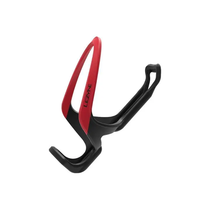 Lezyne Matrix Team Water Bottle Cage - Black-Red 1