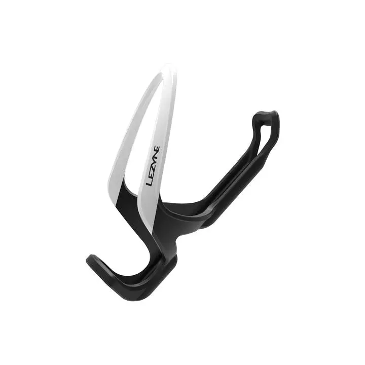 Lezyne Matrix Team Water Bottle Cage - Black-White 1