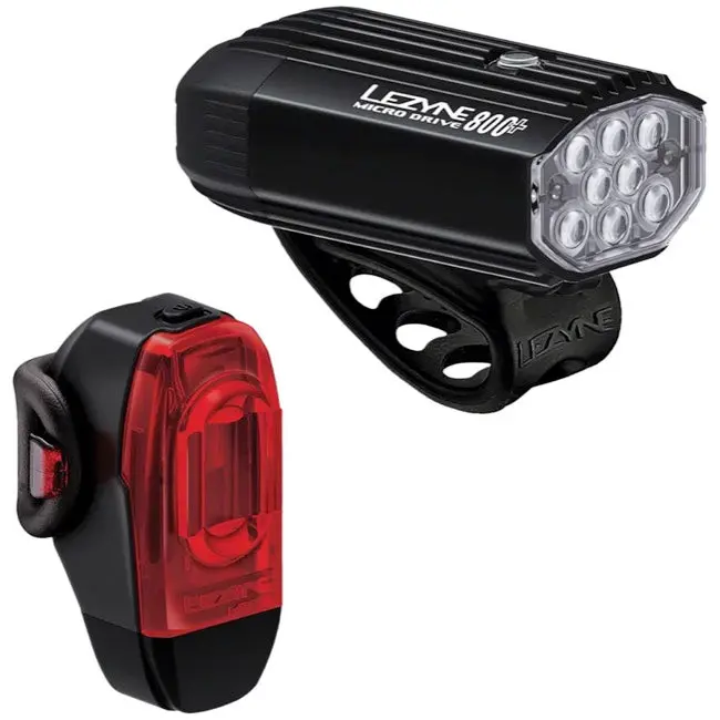 Lezyne Micro Drive 800+ / Ktv Drive+ Light Set 1