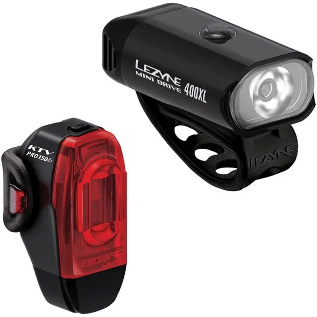 Lezyne Mini Drive 400Xl / Ktv Drive+ Light Set 1