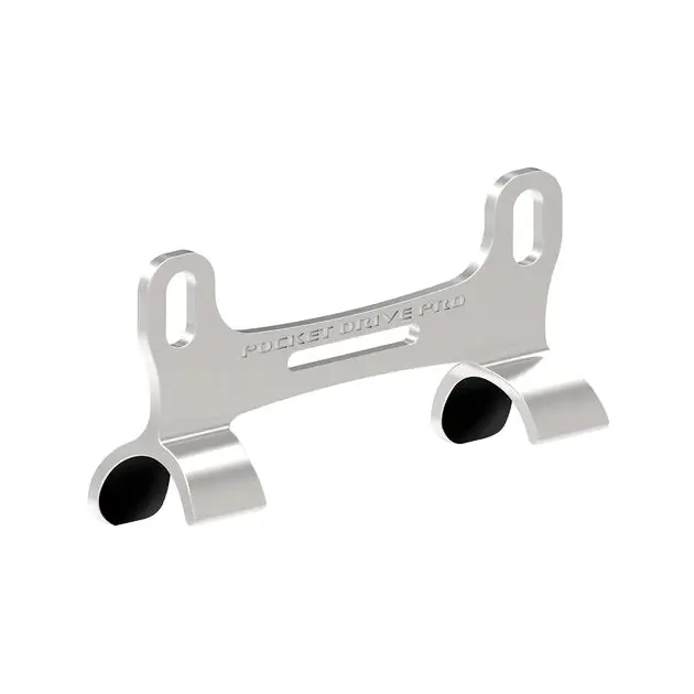 Lezyne Pocket Drive Pro Pump Mount - Silver 1