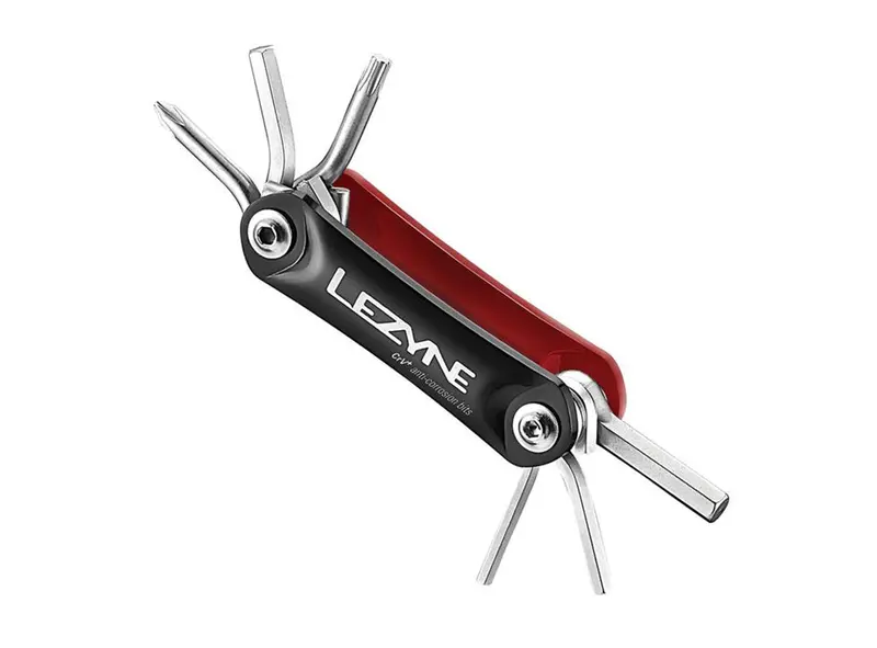 Lezyne Rap-6 Multi Tool - Red-Black 1