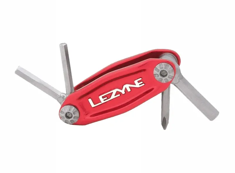 Lezyne Stainless 4 Multi-Tool - Red 1