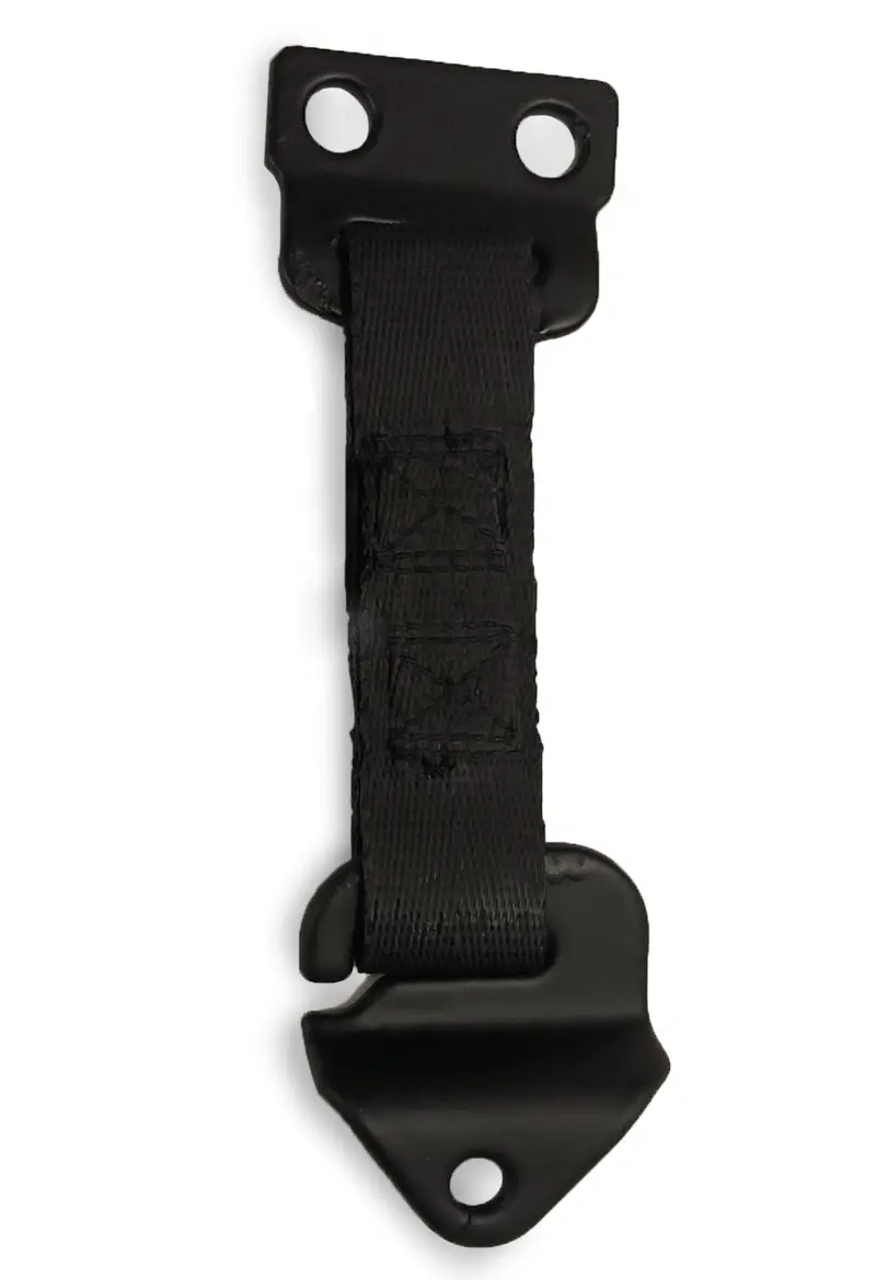Lh Black - X-Door Limiter Strap - Fits Humvee M998 Hmmwv Driver's Side 1