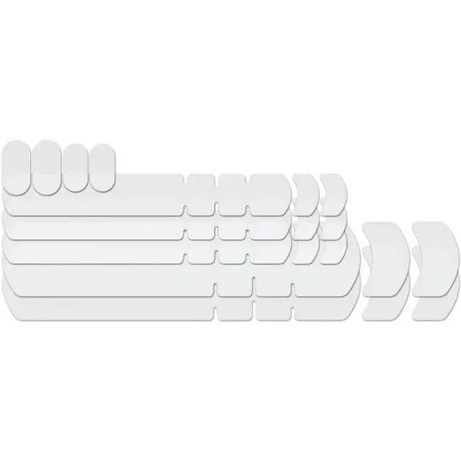 Lizard Skins Clear Protective Frame Wrap - Frame Kit 1