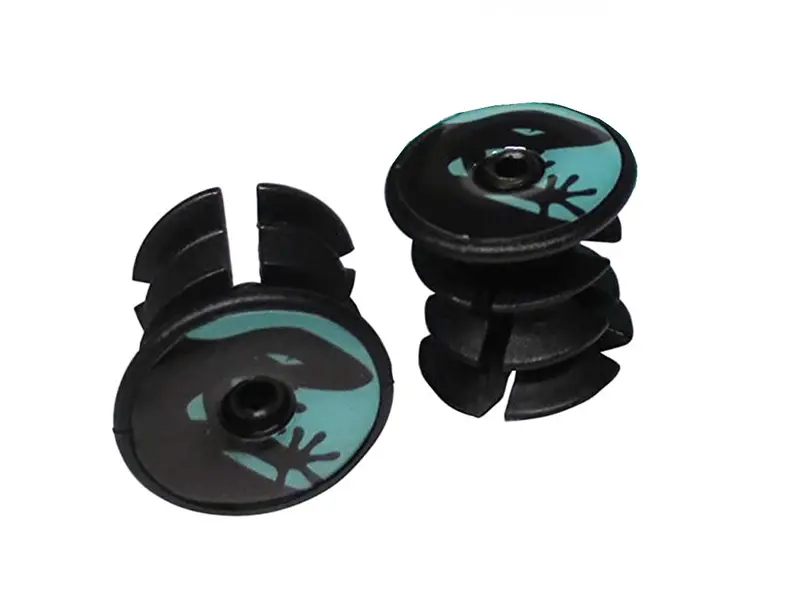 Lizard Skins Dsp Bar Tape Plugs - Celeste Green 1