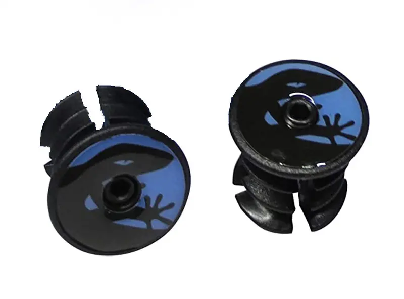 Lizard Skins Dsp Bar Tape Plugs - Cobalt Blue 1