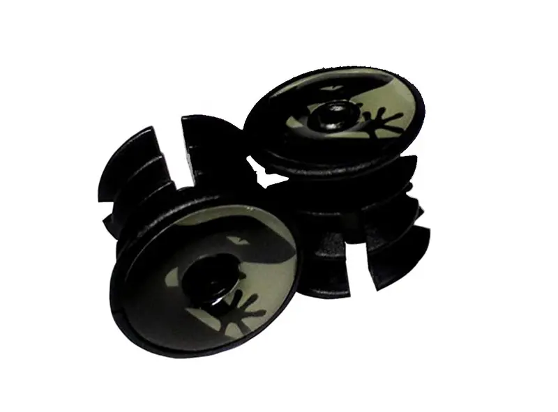 Lizard Skins Dsp Bar Tape Plugs - Cool Gray 1