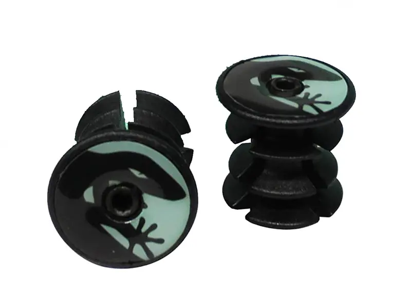 Lizard Skins Dsp Bar Tape Plugs - Mint Green 1