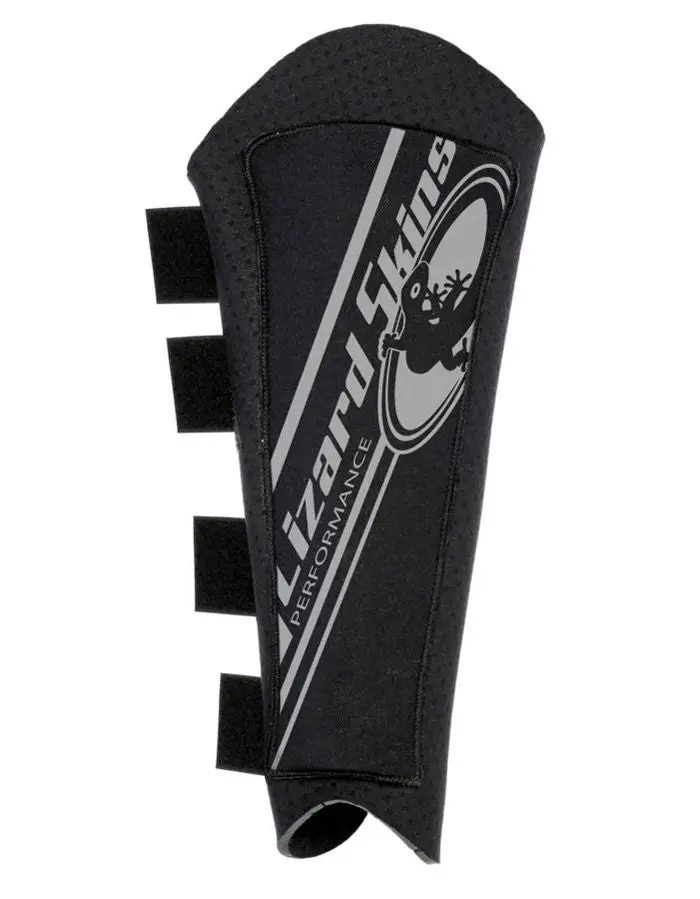 Lizard Skins Old School Neoprene Shin Guards - Black 1