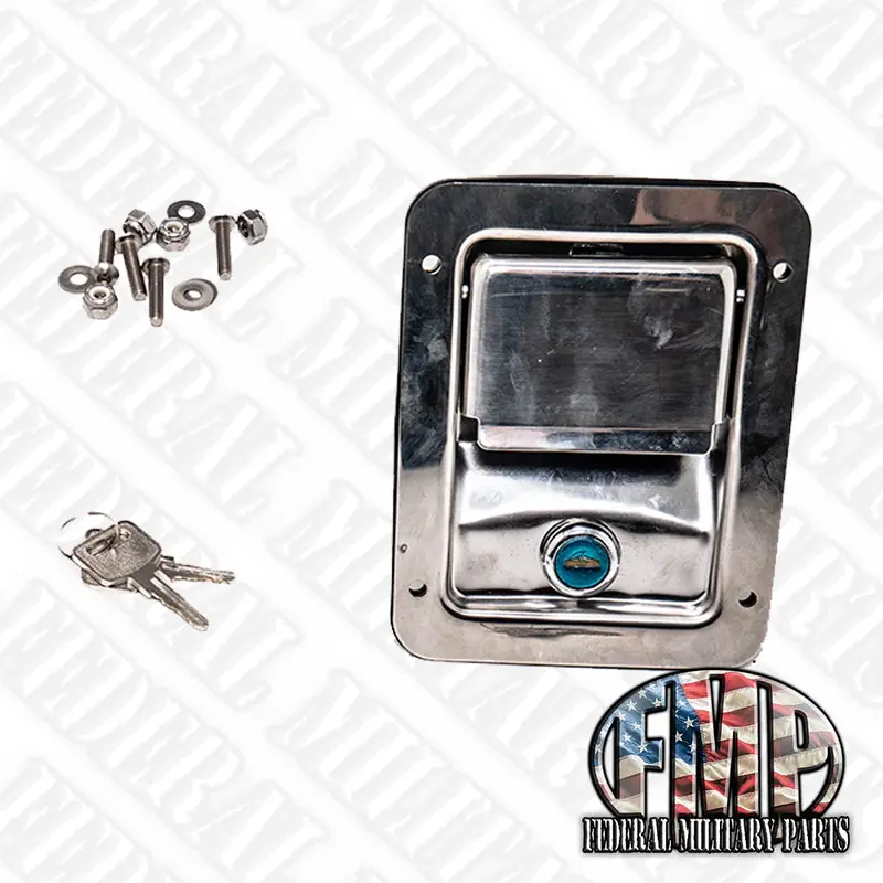 Locking Slantback Handle Interior Forward Hatch Latch M998 Hmmwv 1