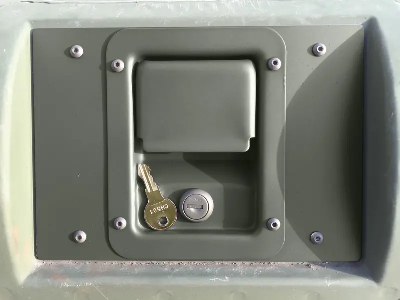 Locking Slantback Handle Rear Exterior Hatch Latch Military Humvee Slant Back Lock 1