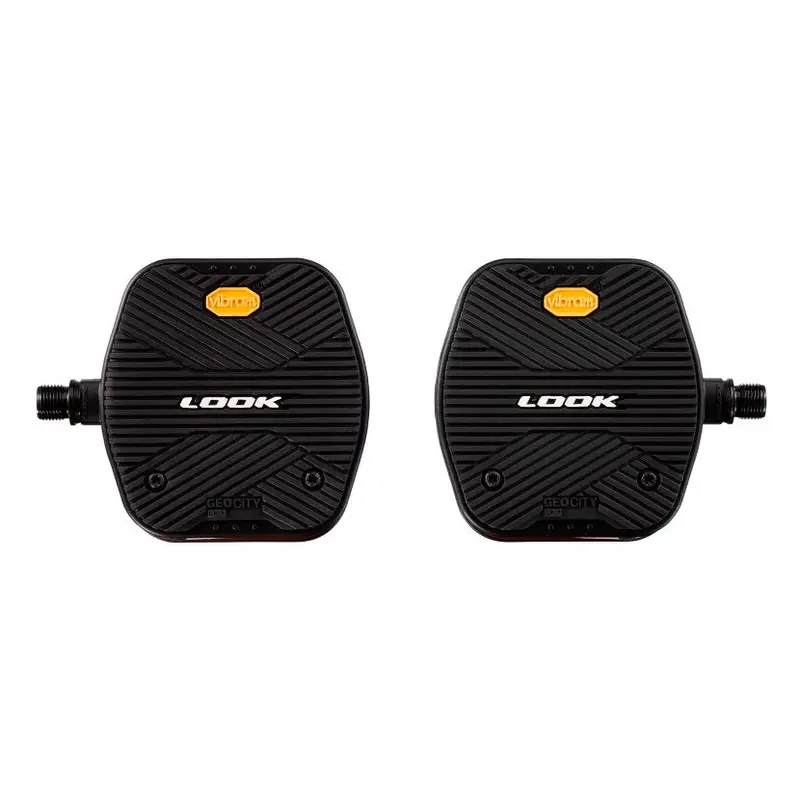 Look Geo City Grip Flat Pedals - Black 2